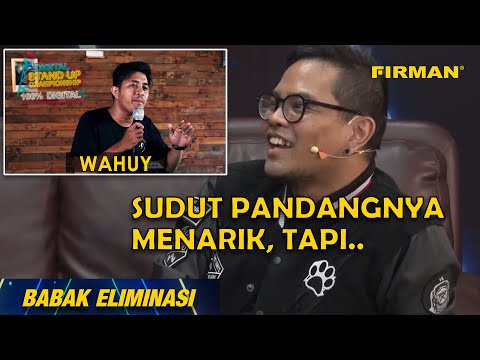 WAHUY: Bertamu Tapi Enggak Tahu Diri | Eliminasi Digital Stand-Up Championship Firman Indonesia