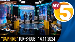 "Gapiring" tok-shousi // “O’zbekkosmos”: sizni yuqoridan kuzatishmoqda…