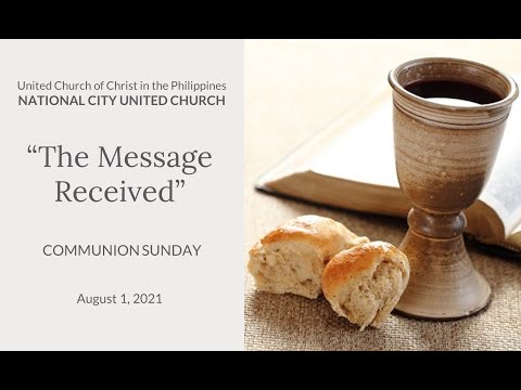 NCUC Home Church Worship | Aug. 1, 2021