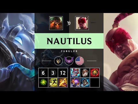 Nautilus Jungle vs Lee Sin - NA Master Patch 25.15