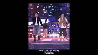 Download lagu Hoseok and Jungkook's I Wonder performance 💜 mp3