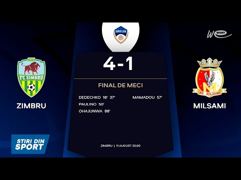ZIMBRU A CÂȘTIGAT DERBY-UL CU MILSAMI