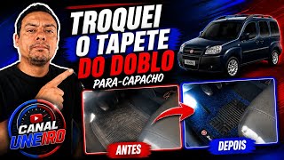 ADEUS TAPETE DE BORRACHA! VEJA COMO FICOU O DOBLO. 