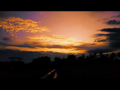 cinematic video|mata hari terbenam|senja sore|penikmat senja√