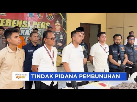 POLRESTA SIDOARJO UNGKAP KASUS PEMBUNUHAN
