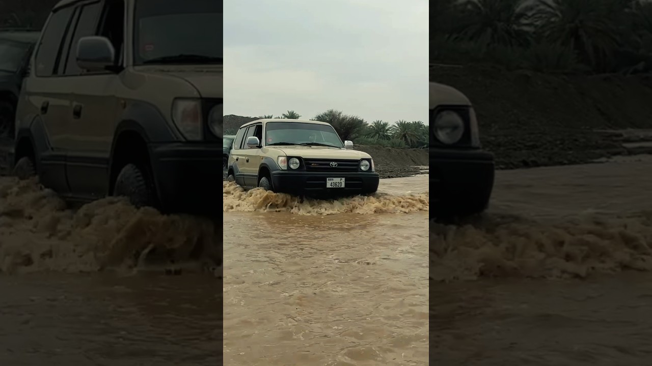 Wadi Bashing in the Rain in the UAE
