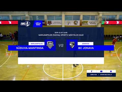 „VIKINGLOTTO-NKL“ čempionatas: Marijampolės „Sūduva-Mantinga“ — Jonavos „BC Jonava“ (2019-12-07)