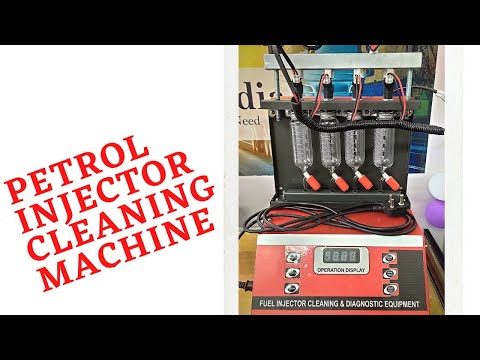 Mannual Type Petrol Injector Cleaning Machine