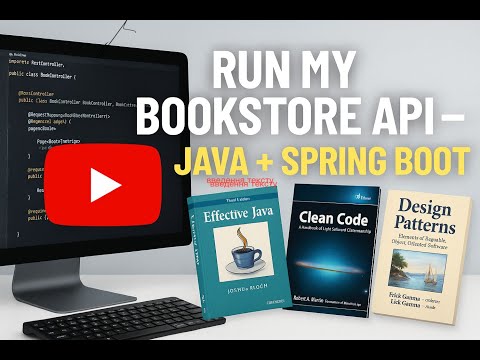 Spring Boot Bookstore API Demo: JWT Auth, Cart & Orders