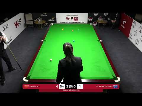 Yang Gao vs  Alan McCarthy - WSF Championship 2023 - Group Stage