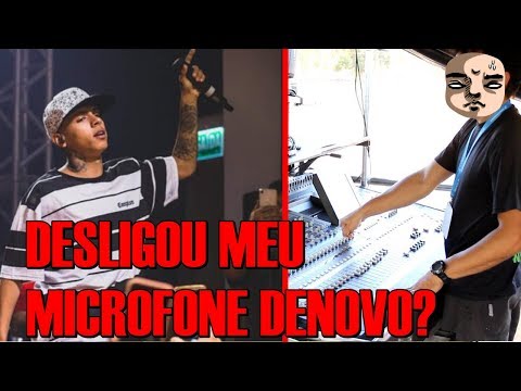 MC RICK ABANDONA O SHOW , DESCUTE COM O TÉCNICO DO SOM E EXPLICA  O QUE ACONTECEU  !