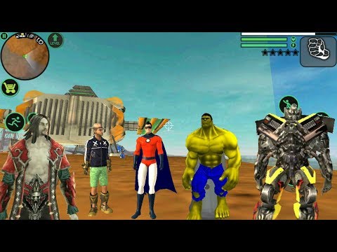► Vegas Crime Simulator #86 | Superman Superhero,Incredible Hulk,Antman