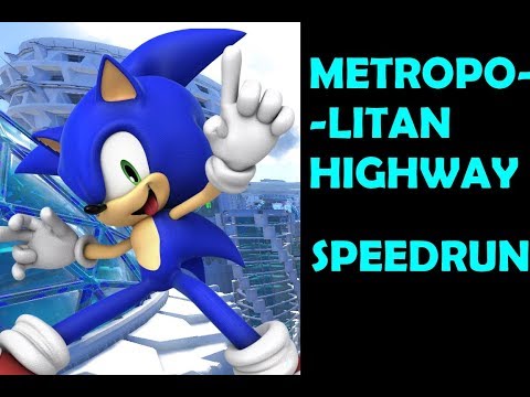 SONIC FORCES SPEEDRUN METROPOLITAN HIGHWAY #RETRY