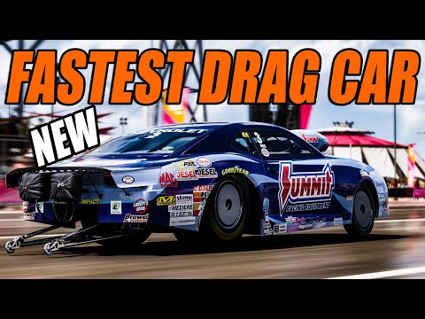 NEW FASTEST DRAG CAR IN FORZA HORIZON 5 IS A WORLD RECORD BREAKING BEAST