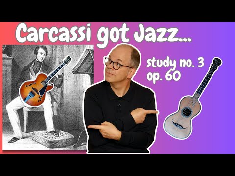 Matteo Carcassi - Study op. 60 no. 2: Jazz chords in classical guitar music?