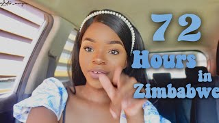 LivingAloneDiaries #15: 72 hours in Zimbabwe 🇿🇼 let’s go