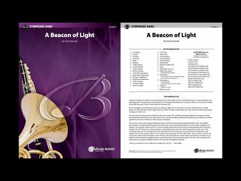 A Beacon of Light, by Patrick Roszell – Score & Sound