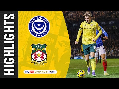 HIGHLIGHTS | Portsmouth FC vs Wrexham AFC