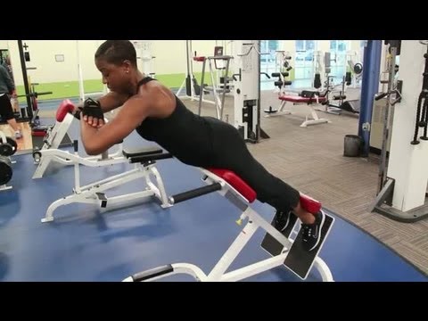 Ab bench back extension