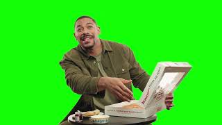 Aaron Pierre "I'll get a box of 24, please” green screen