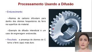 Difusão nos sólidos cristalinos - Ciências dos Materiais