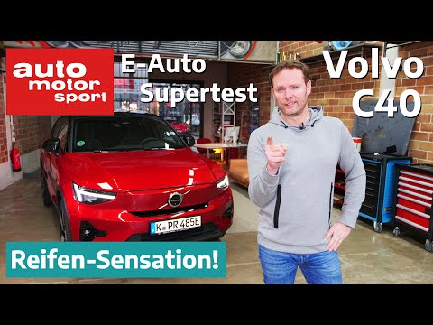 Volvo C40: Reifen-Sensation im E-Auto Supertest - besser als das Tesla Model Y? | auto motor sport