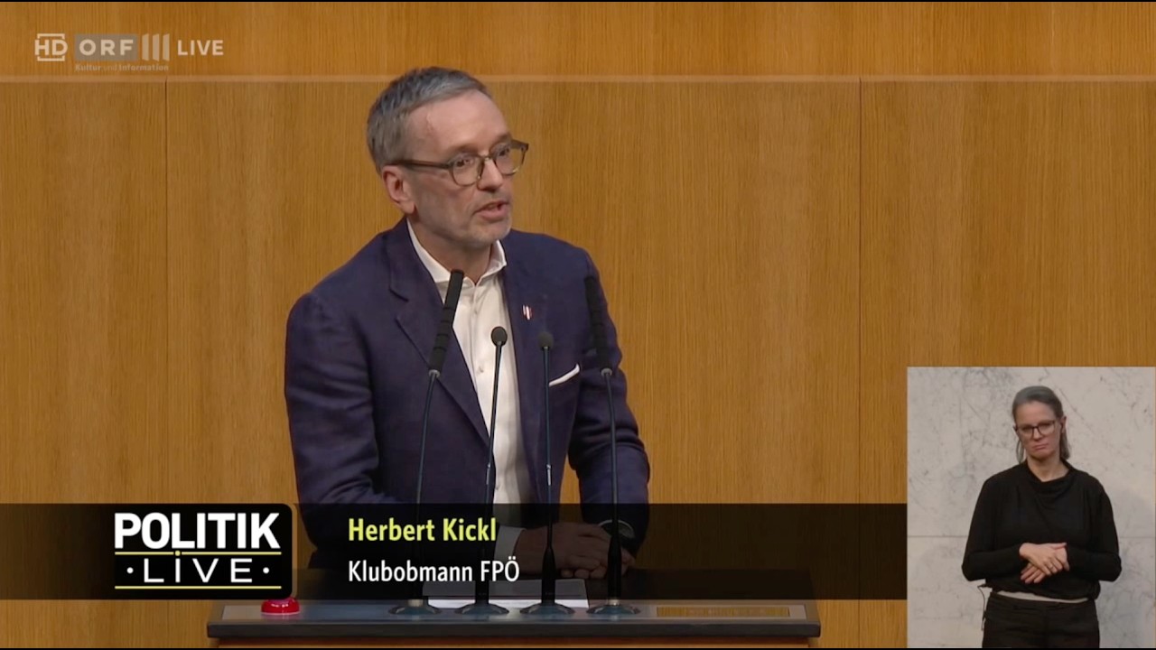 Herbert Kickl - Rechtsextremismusbericht 2024 - 21.5.2026