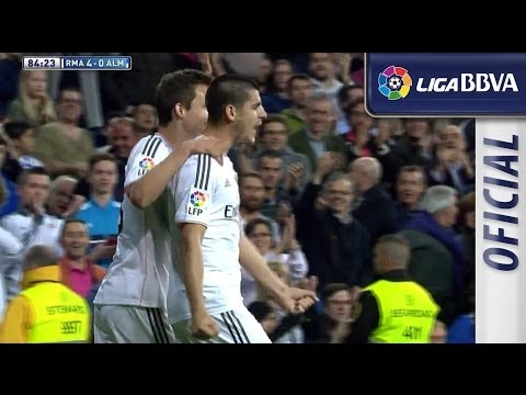 Goal of Morata (4-0) Real Madrid - UD Almeria - HD