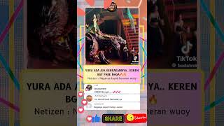 Download lagu Merinding, momen Yura naik Naga kece badai #trending #yurayunita #festival #mahadewi #padi #keren mp3