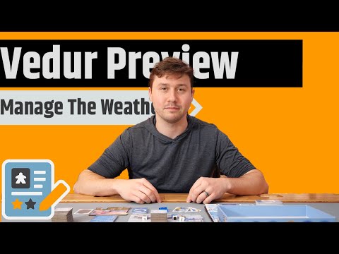 Vedur Preview - Manage The Weather, Draft Tiles & Score!