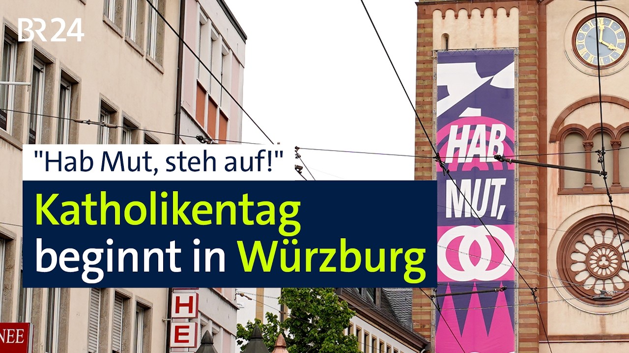 Katholikentag: Auftakt in Würzburg | BR24