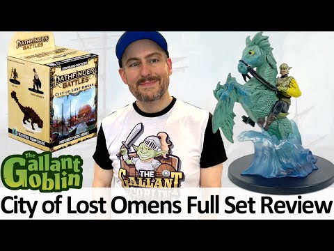 City of Lost Omens Minis Full Review - Pathfinder Battles Prepainted Minis