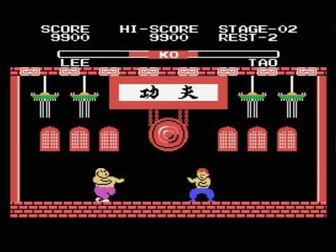 Yie Ar Kung-Fu (1985, MSX, Konami)