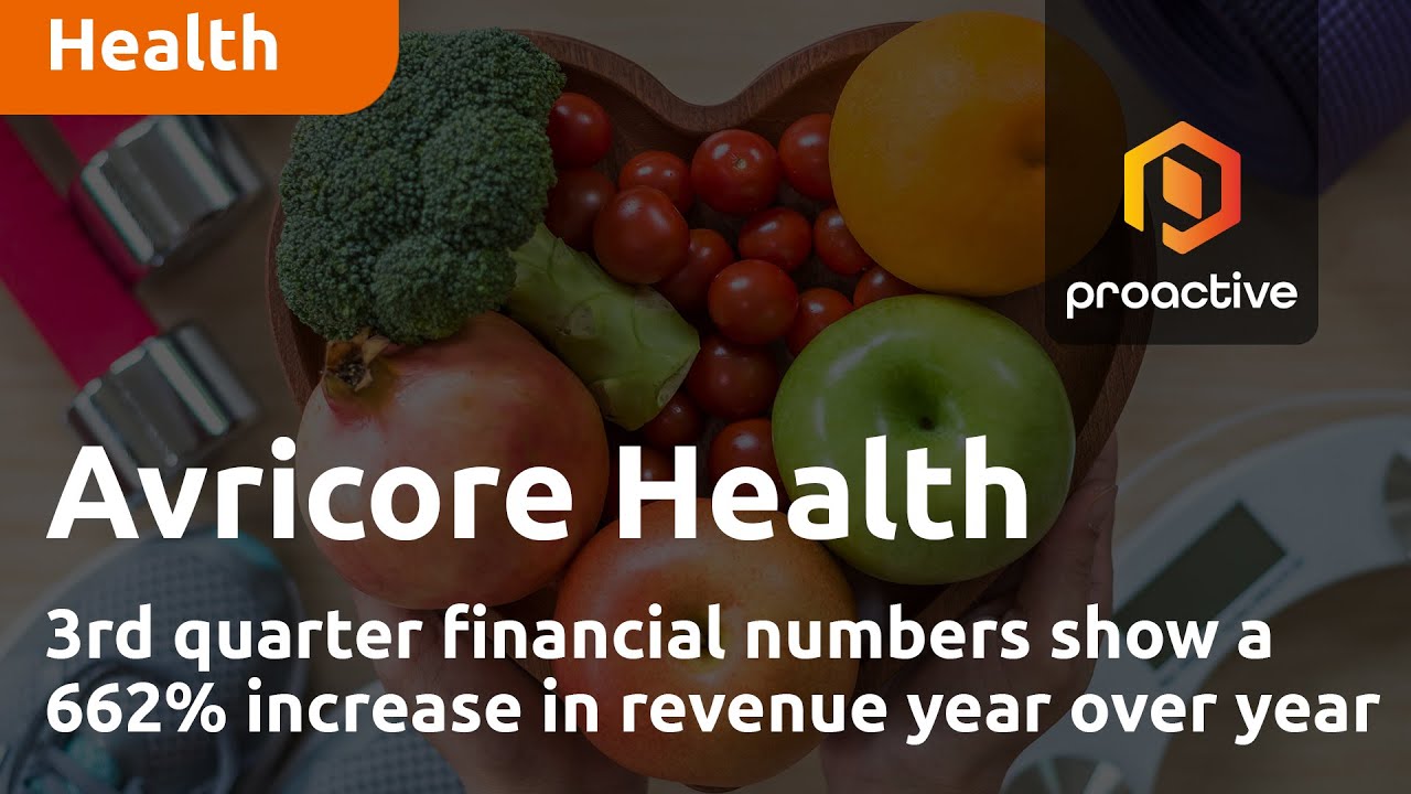 Avricore Health 3rd quarter financial numbers show a 662% increase in revenue year over year