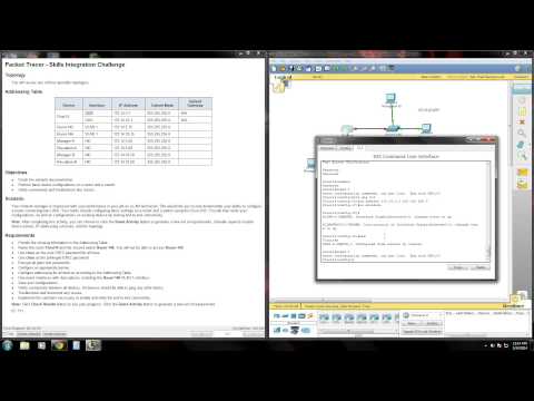 Packet Tracer Skills Integration Challenge 6.5.1.2 Part 2