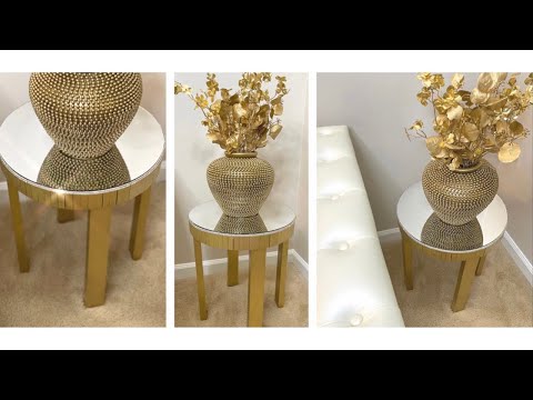 DIY Mirrored End Tables You Can Make At Home|| Easy &...