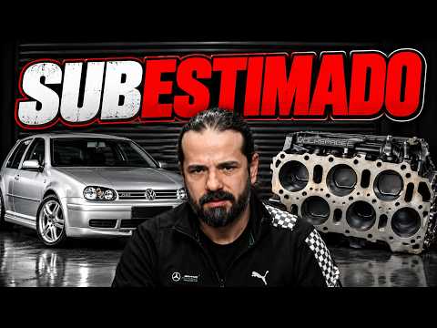 COMO ERA O MOTOR QUE DEU ORIGEM AO BUGATTI VEYRON