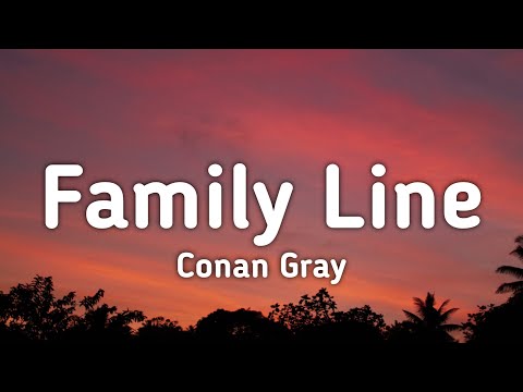 Conan Gray - Family Line (Lyrics) "All of my pain and all your excuses"