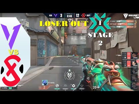 XSET vs V1 LOSER OUT All HIGHLIGHT VALORANT VCT 2021 Challengers NA Stage 2