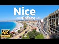 Nice, France Walking Tour (4k Ultra HD 60fps) – With Captions