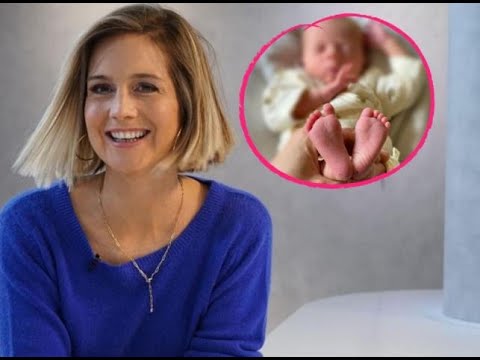 Reporterin Susanna Ohlen glücklich: Ihr Baby Rubi ist d@!