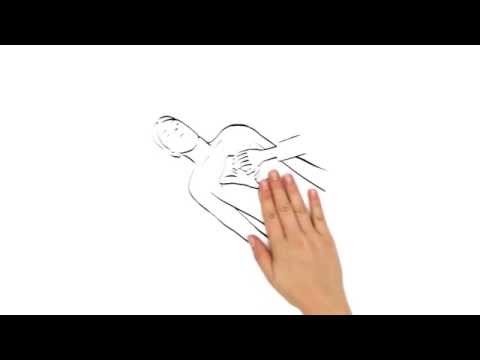 Medizinische elastische Bandage am Handgelenk Schmerzen im unteren Rücken stechenden Schmerzes beim Aufstehen