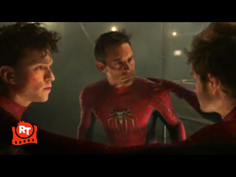 スパイダーマン：ノー・ウェイ・ホーム』（2021）～ピーター1、ピーター2、ピーター3のシーン（8/10）｜Movieclips（ムービークリップス (Spider-Man: No Way Home (2021) - Peter 1, Peter 2, Peter 3 Scene (8/10) | Movieclips)