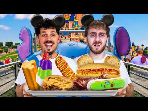 We're trying ALL the food at Disneyland for one day! #2 ft. Sora