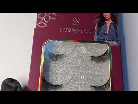 CARTELA CÍLIOS POSTIÇOS 8D 3 PARES SABRINA SATO