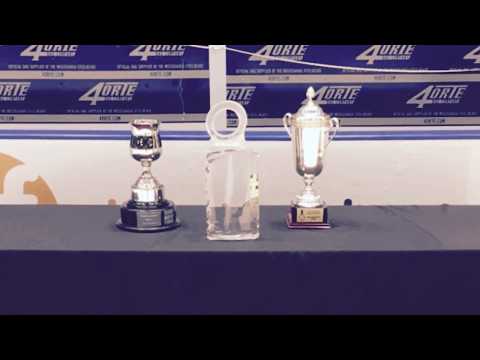 Trophies arrive - World Ringette Championships 2017