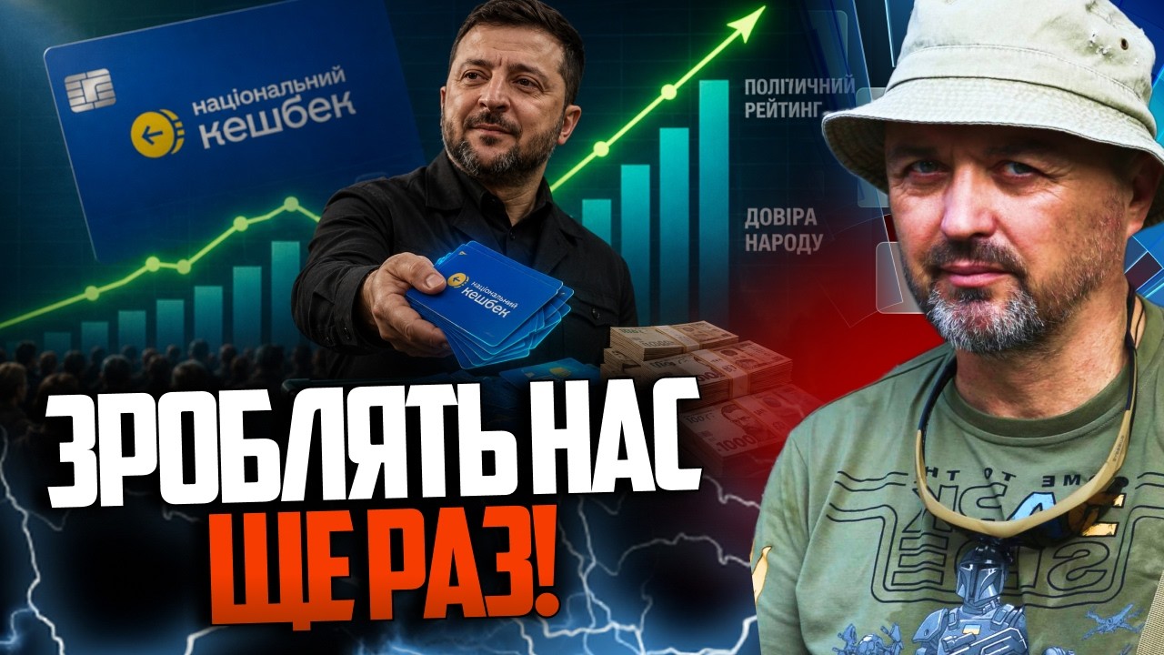 ⚡️ЗЕ скуповує рейтинг через подачки кешбеком, але вже ніхто не ведеться / ЛА