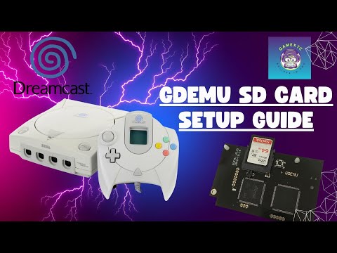 GDEMU Sega Dreamcast EASY SD CARD Setup Guide - How to Play Games From your SD Card