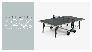 Tutoriel montage table ping pong Cornilleau 400X