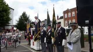 preview picture of video 'Pershore WW1 Centenary Parade 2014'